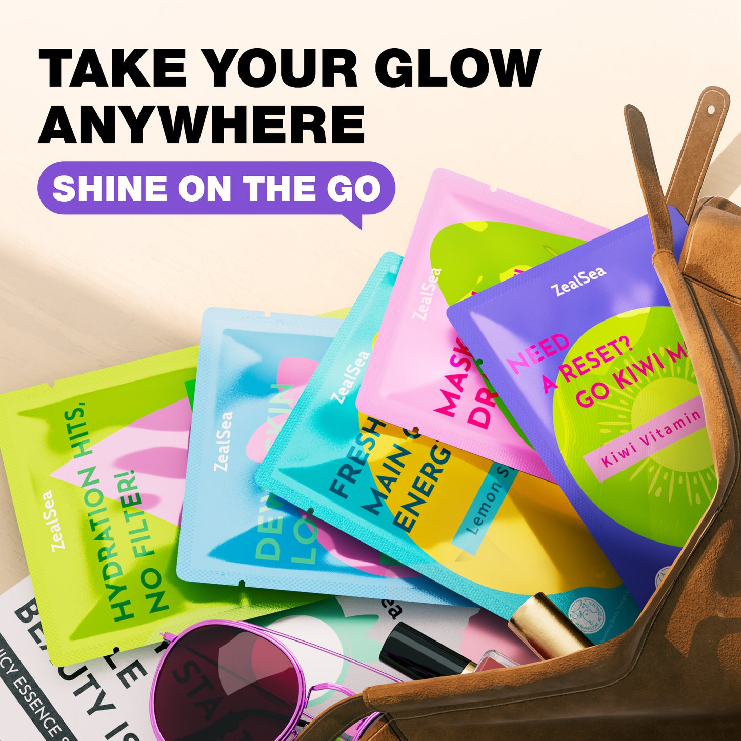 ZealSea Ultra-Gentle Minimalism with Only 15 Ingredients face mask,7pack