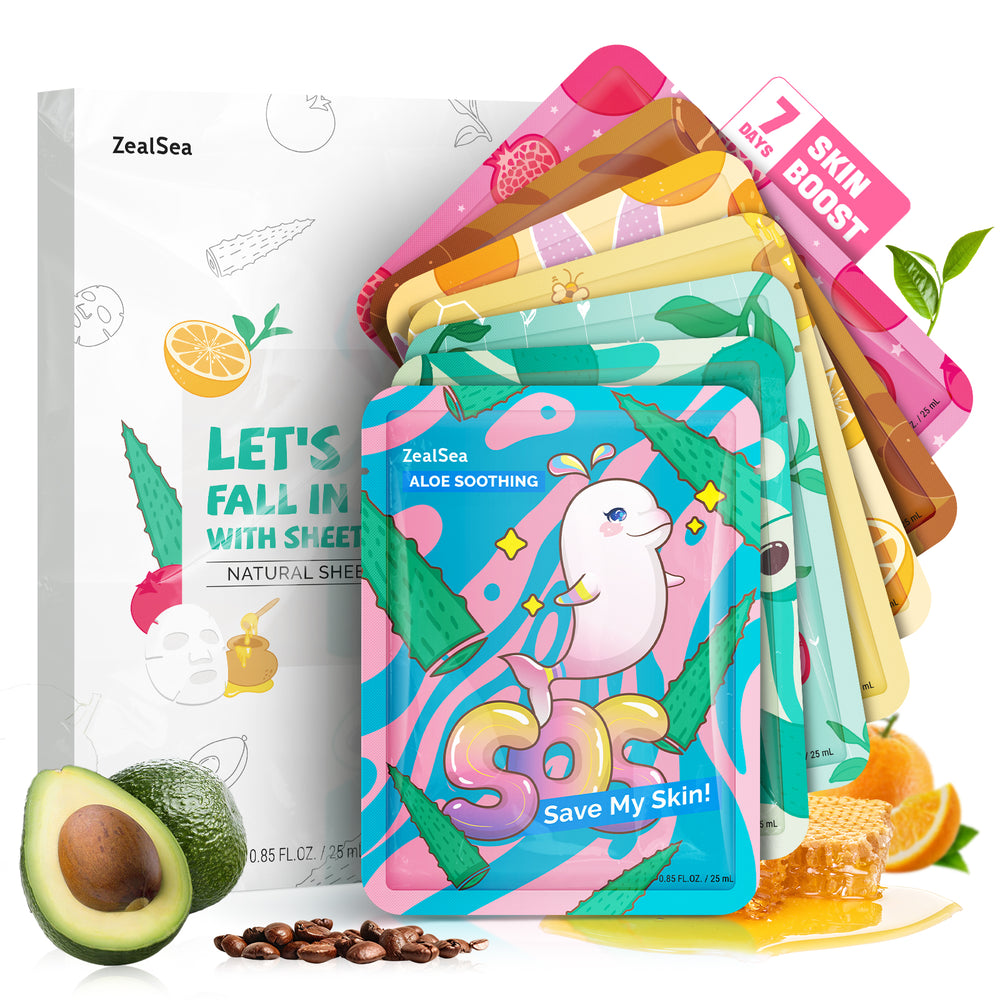 ZealSea Nourishing Sheet Mask Collection