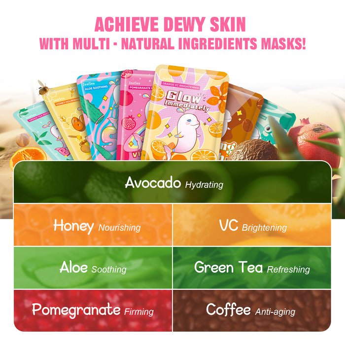 ZealSea Nourishing Sheet Mask Collection