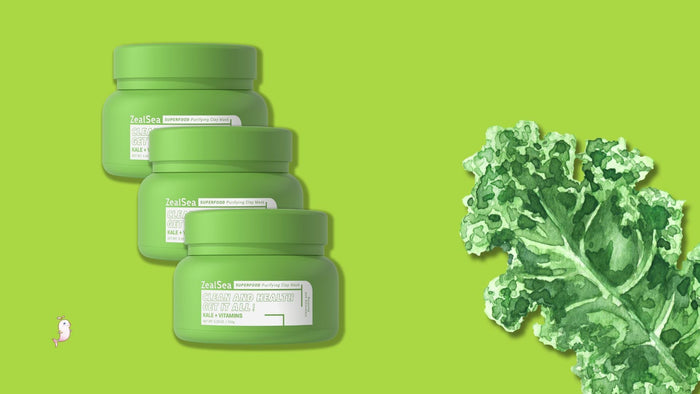 The Kaleidoscope of Beauty: ZealSea's Superfood Clay Mask with the Magic of Kale