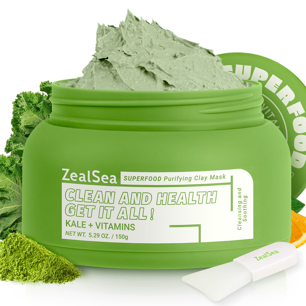 フェイスジェル・ゲル staygreen ZealSea Superfood Clay Mask for face