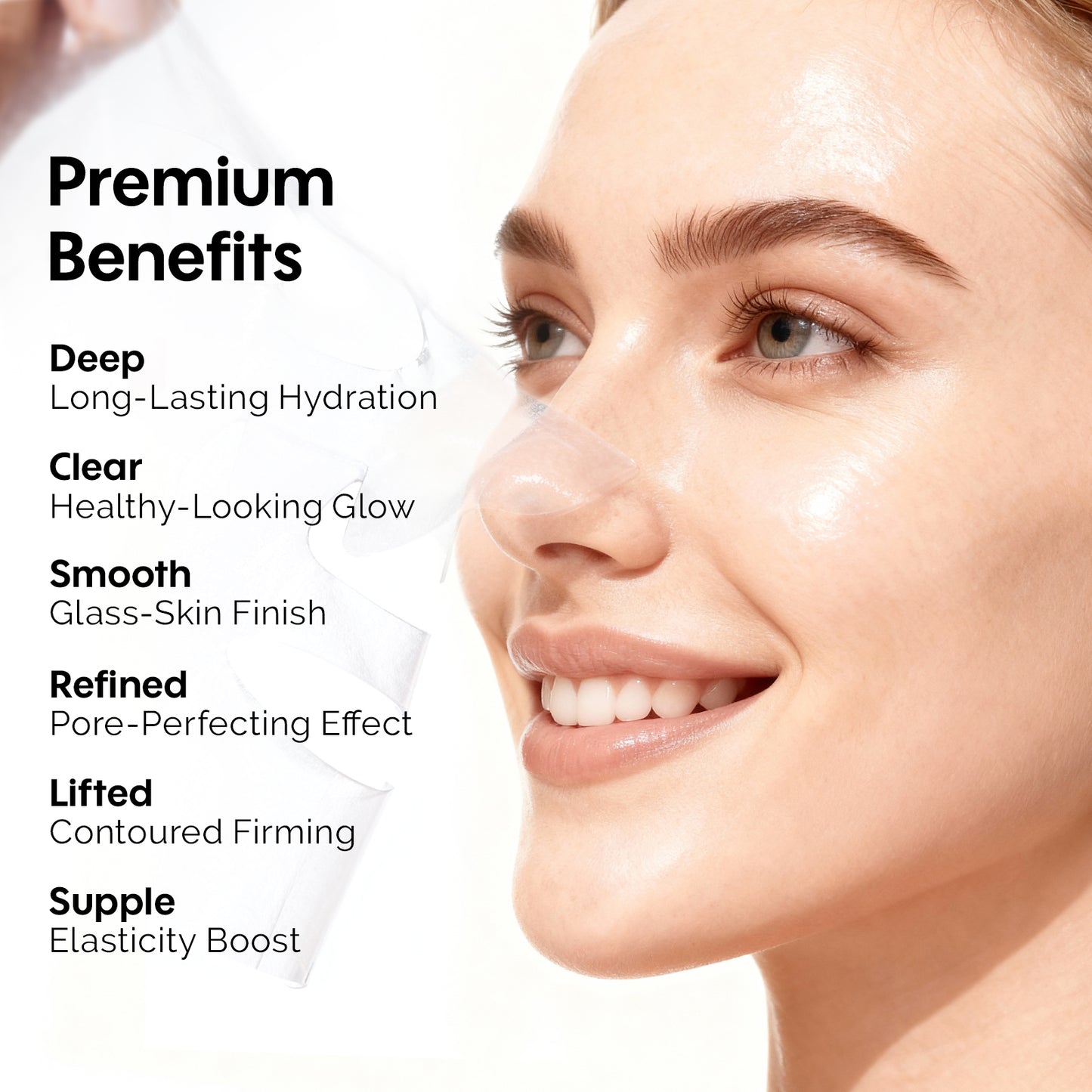 ZealSea Bio Collagen Wrapping Hydrogel Face Mask