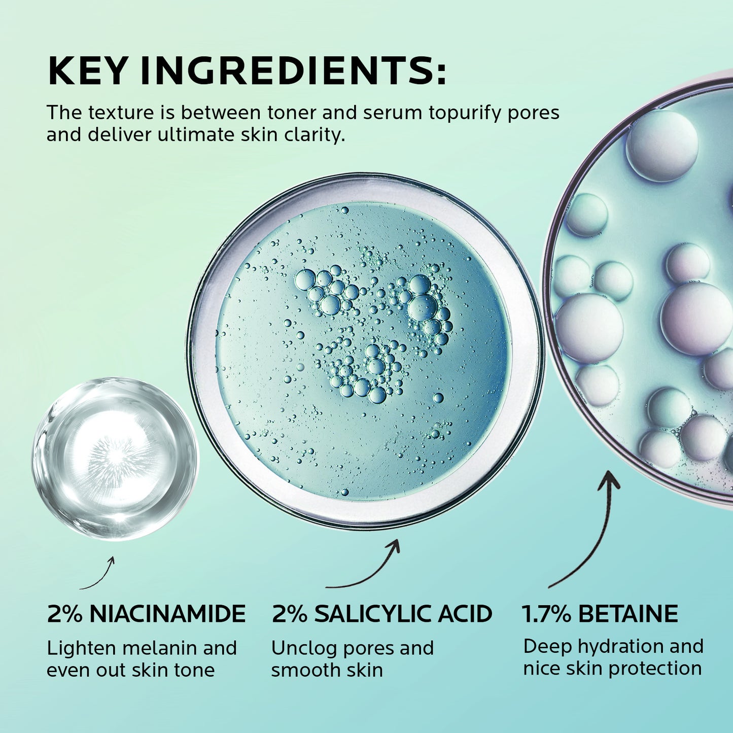 ZealSea 2% Salicylic Acid Toner for Face with 2% Niacinamide