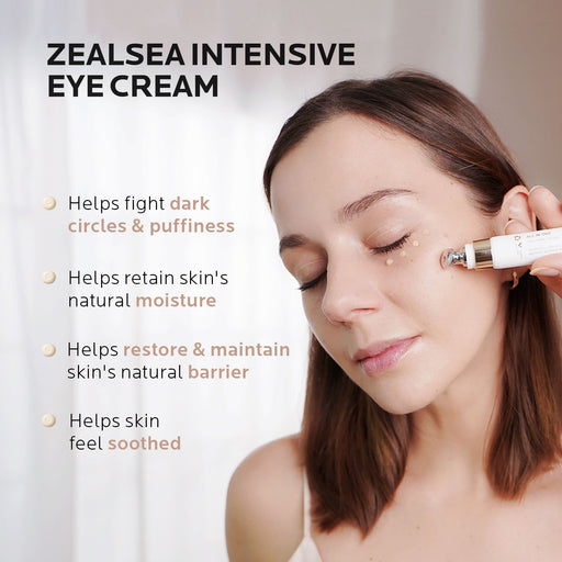 ZealSea Caffeine Eye Cream for Dark Circles and Puffiness 0.7 Oz