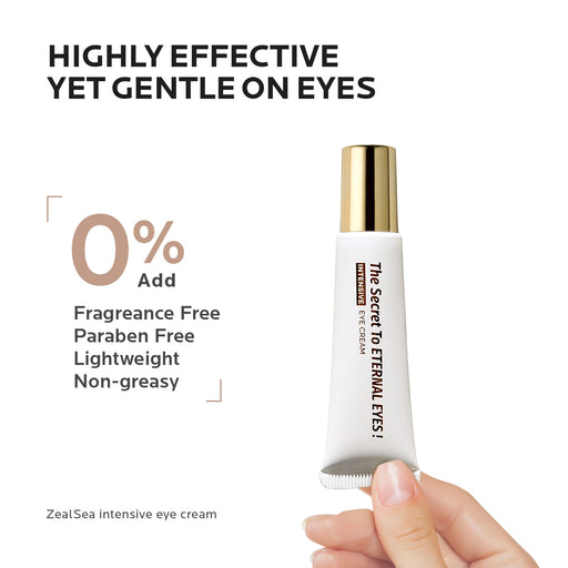 ZealSea Caffeine Eye Cream for Dark Circles and Puffiness 0.33 Oz